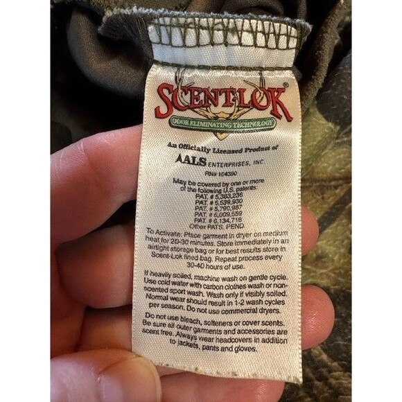 Scent Lok Savanna Mens Hunting‎ Camo Shirt Long Sleeve Mossy Oak Size Large - Picture 6 of 13